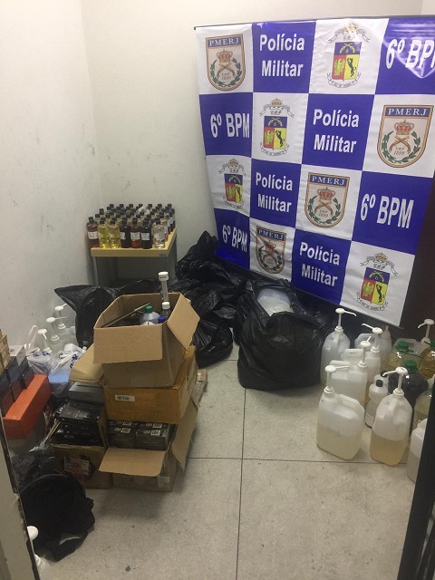 Polícia localiza laboratório de cigarros eletrônicos no Grajaú com ajuda do Disque Denúncia